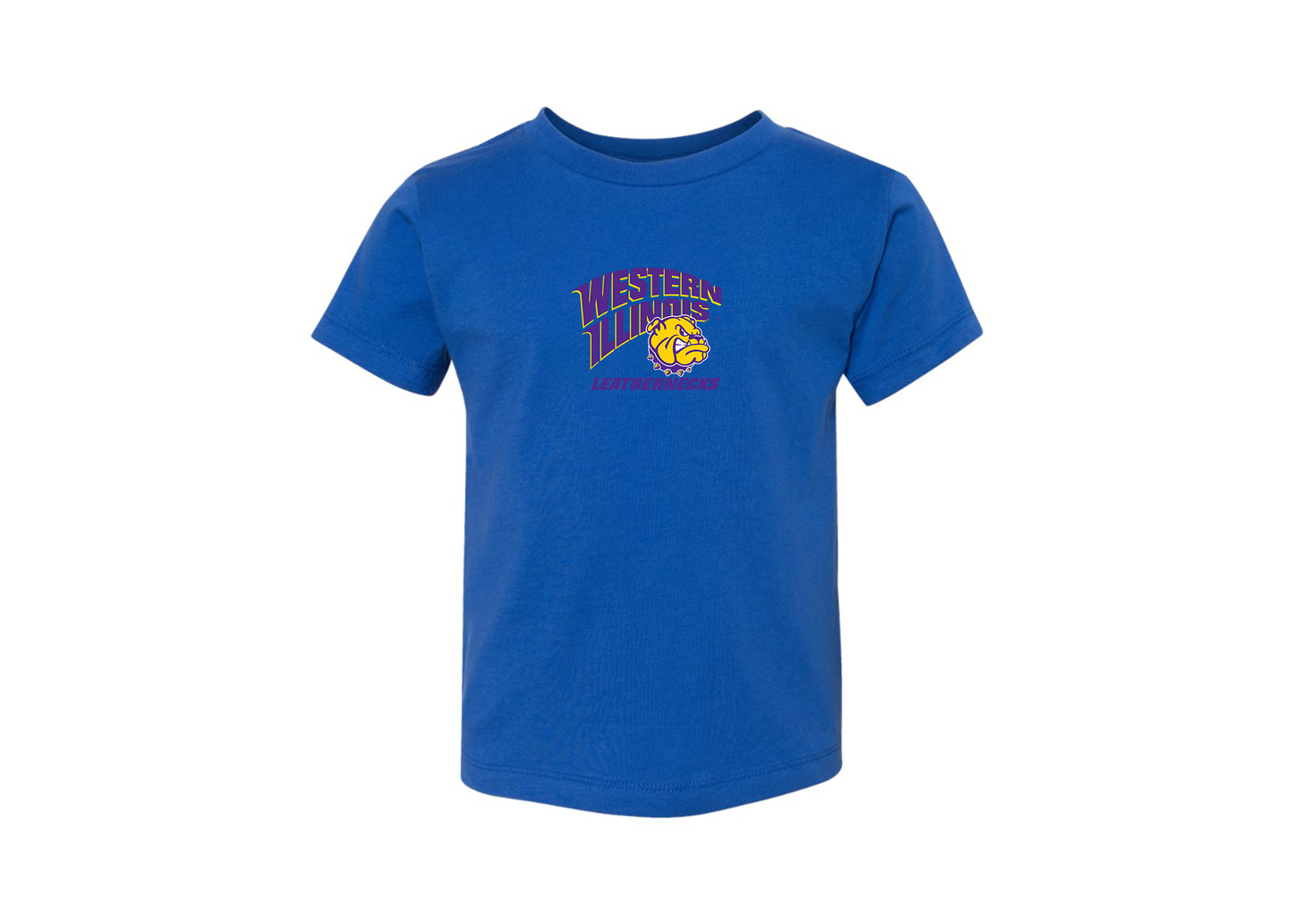 Western Illinois Leathernecks BELLA  CANVAS Toddler Jersey Tee