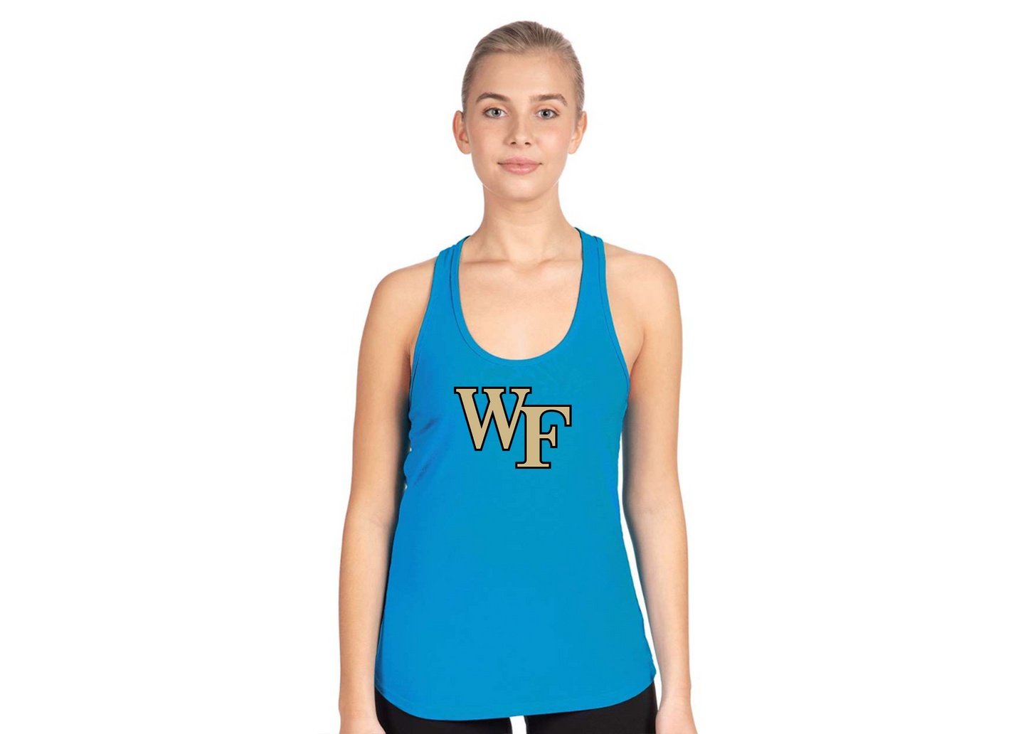 Women's Wake Forest Demon Deacons Next Level Ideal Racerback Tank