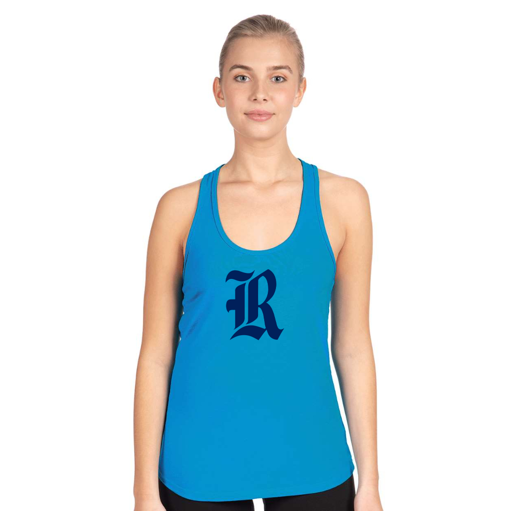 Women's Rice Owls Logo Next Level Ideal Racerback Tank
