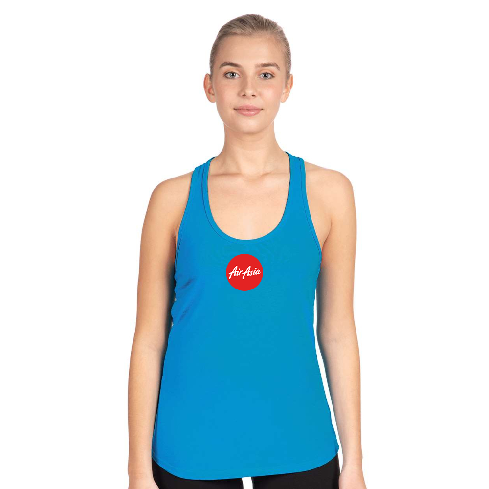Women's Air Asia Logo Next Level Ideal Racerback Tank