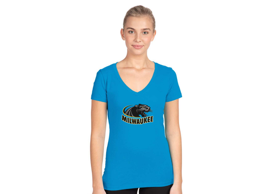 Women's Wisconsin Milwaukee Panthers Next Level V-Neck T-Shirt