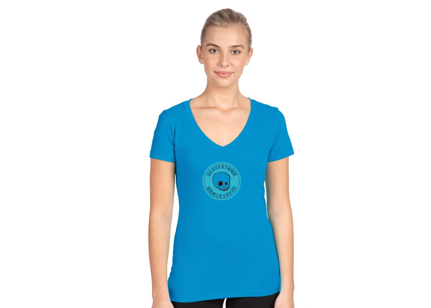Women's Beavertown Brewery Next Level V-Neck T-Shirt