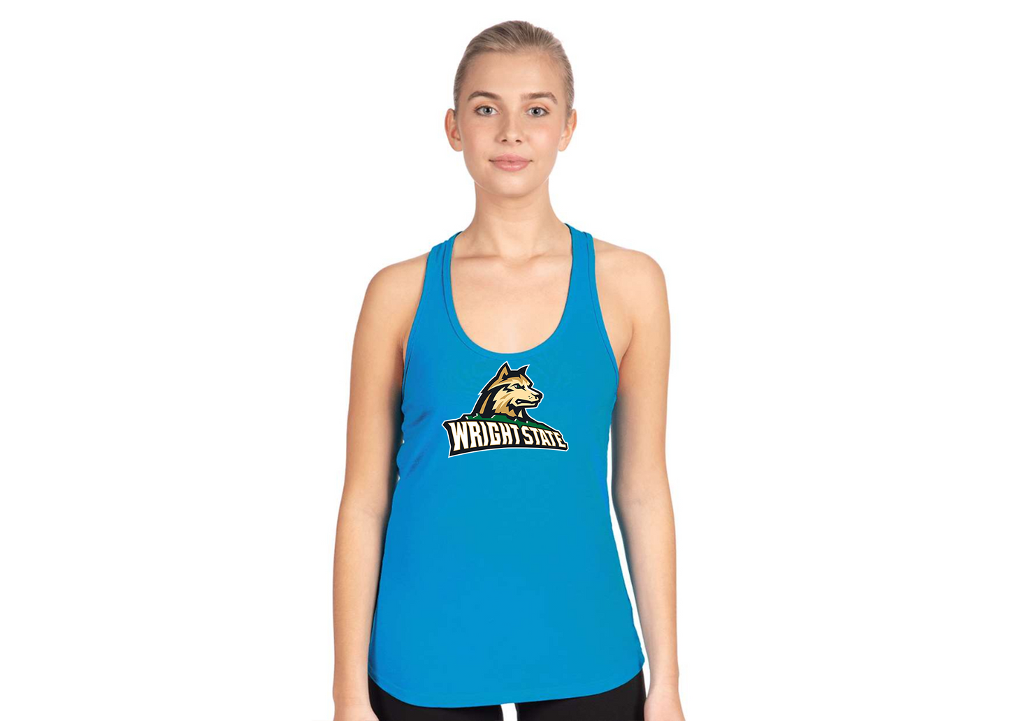 Women's Wright State Raiders Next Level Ideal Racerback Tank