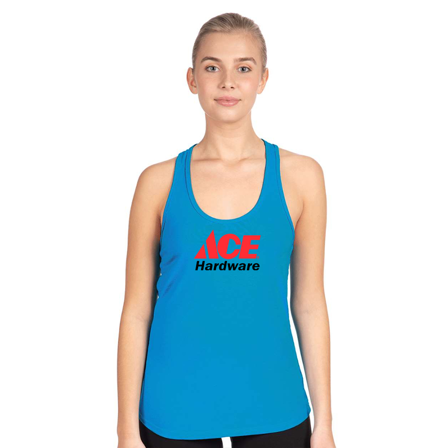 Women's ACE Hardware Logo Next Level Ideal Racerback Tank