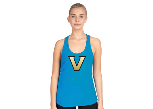 Women's Vanderbilt Commodores Next Level Ideal Racerback Tank