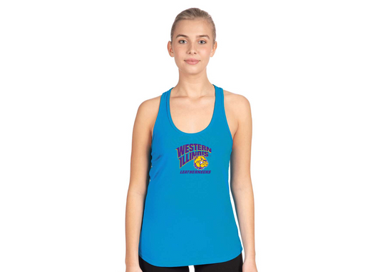 Women's Western Illinois Leathernecks Next Level Ideal Racerback Tank