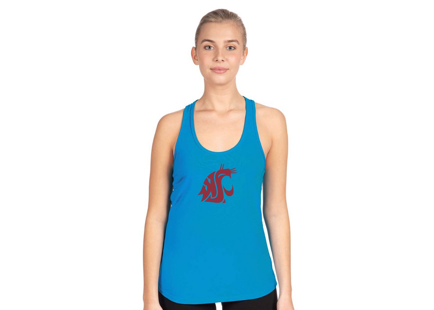 Women's Washington State Cougars Next Level Ideal Racerback Tank