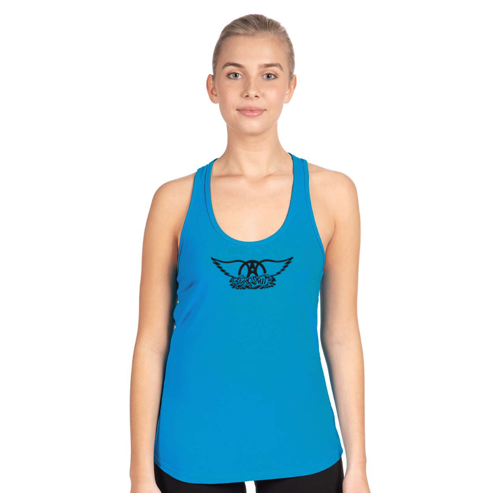 Women's Aerosmith Logo Next Level Ideal Racerback Tank