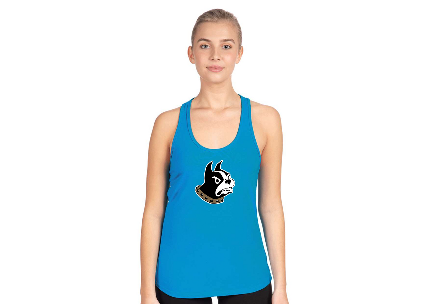 Women's Wofford Terriers Next Level Ideal Racerback Tank