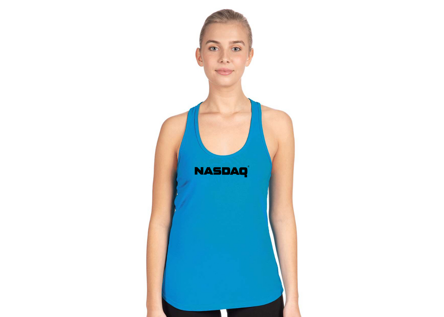 Women's Nasdaq Logo Next Level Ideal Racerback Tank