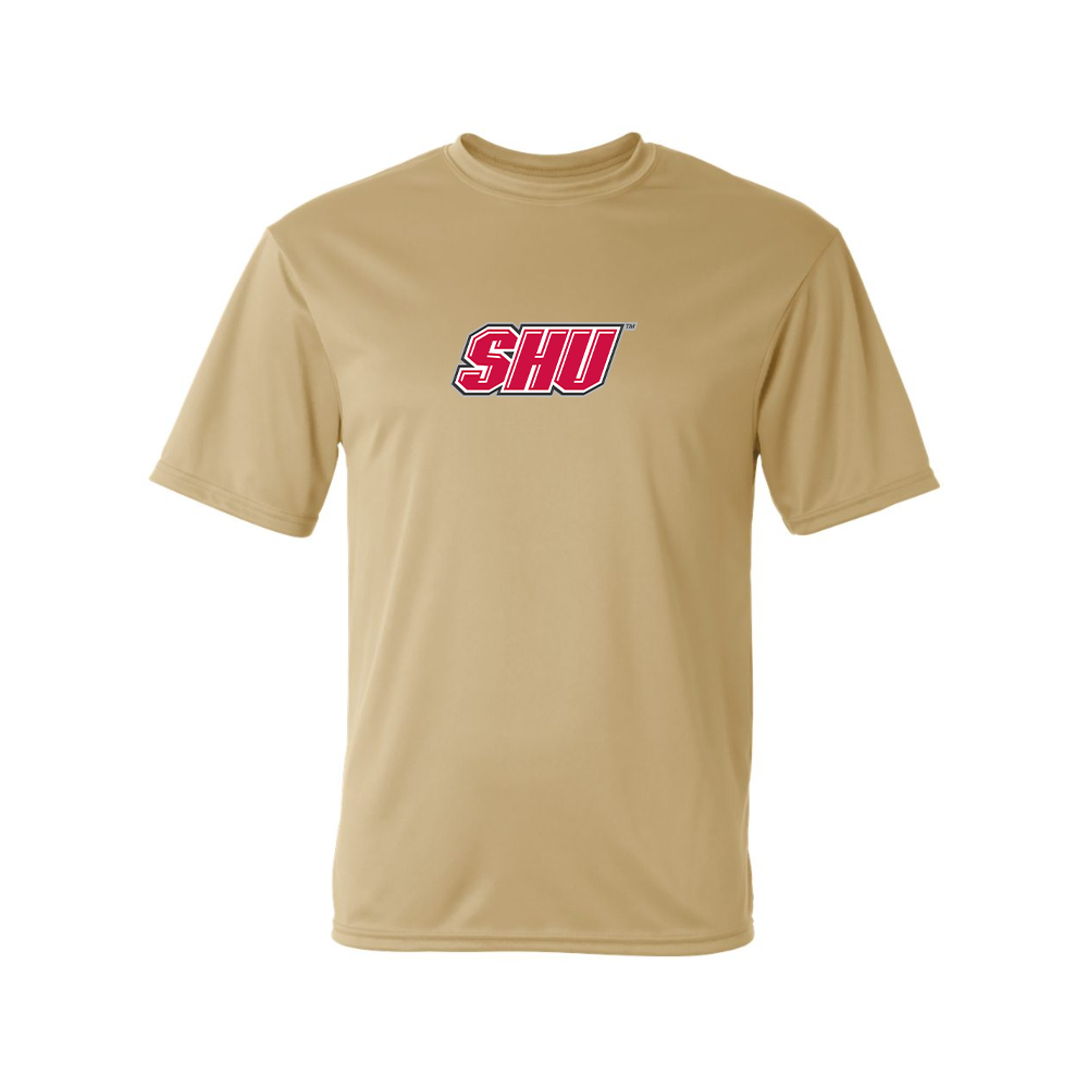 Men's Sacred Heart Pioneers Logo Polyester T-Shirt