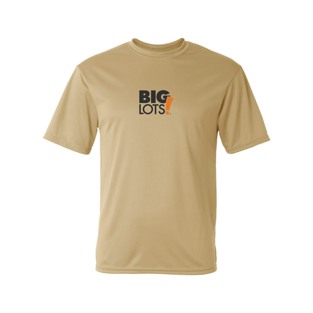 Men's Big Lots Logo Polyester T-Shirt