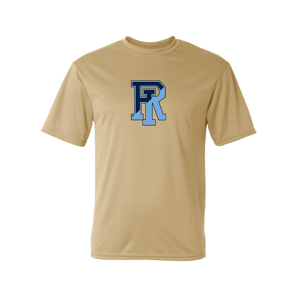 Men's Rhode Island Rams Logo Polyester T-Shirt