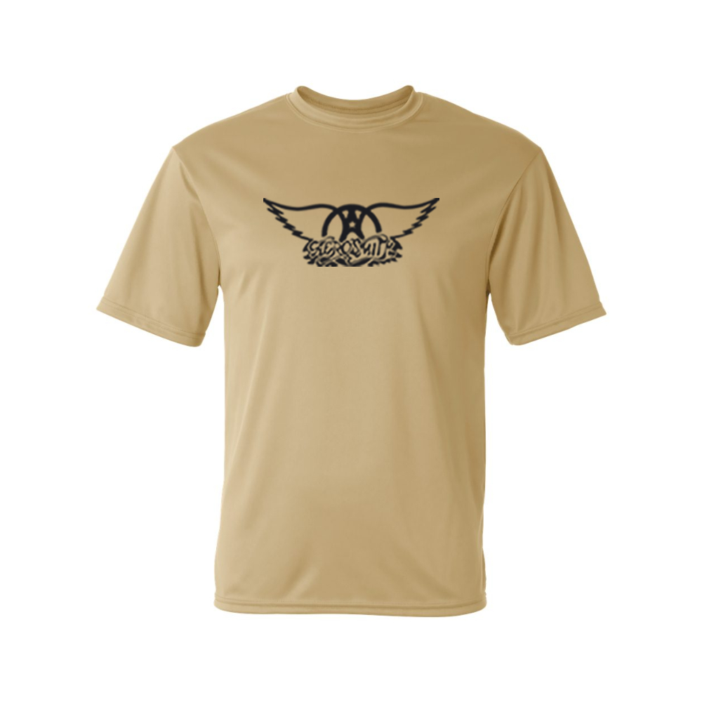 Men's Aerosmith Logo Polyester T-Shirt