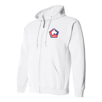 Men's Lille Olympique FC Zipper Hoodie