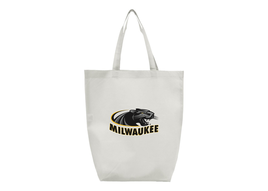 Wisconsin Milwaukee Panthers Q-Tees Non-Woven Gusset Bottom Tote