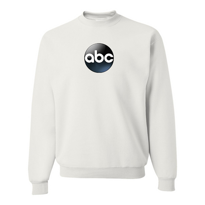 Men's Abc Logo  JERZEES NuBlend Crewneck Sweatshirt