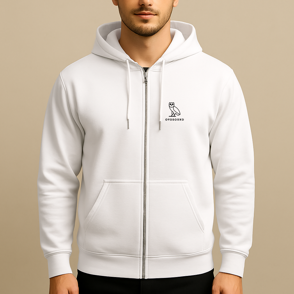 Men's Ovosound Drake Music Zipper Hoodie