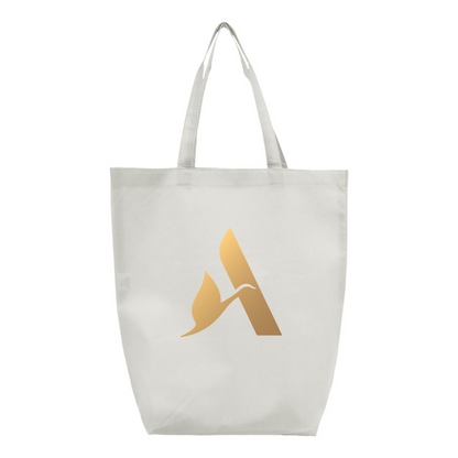 Accor Golden Logo Q-Tees Non-Woven Gusset Bottom Tote