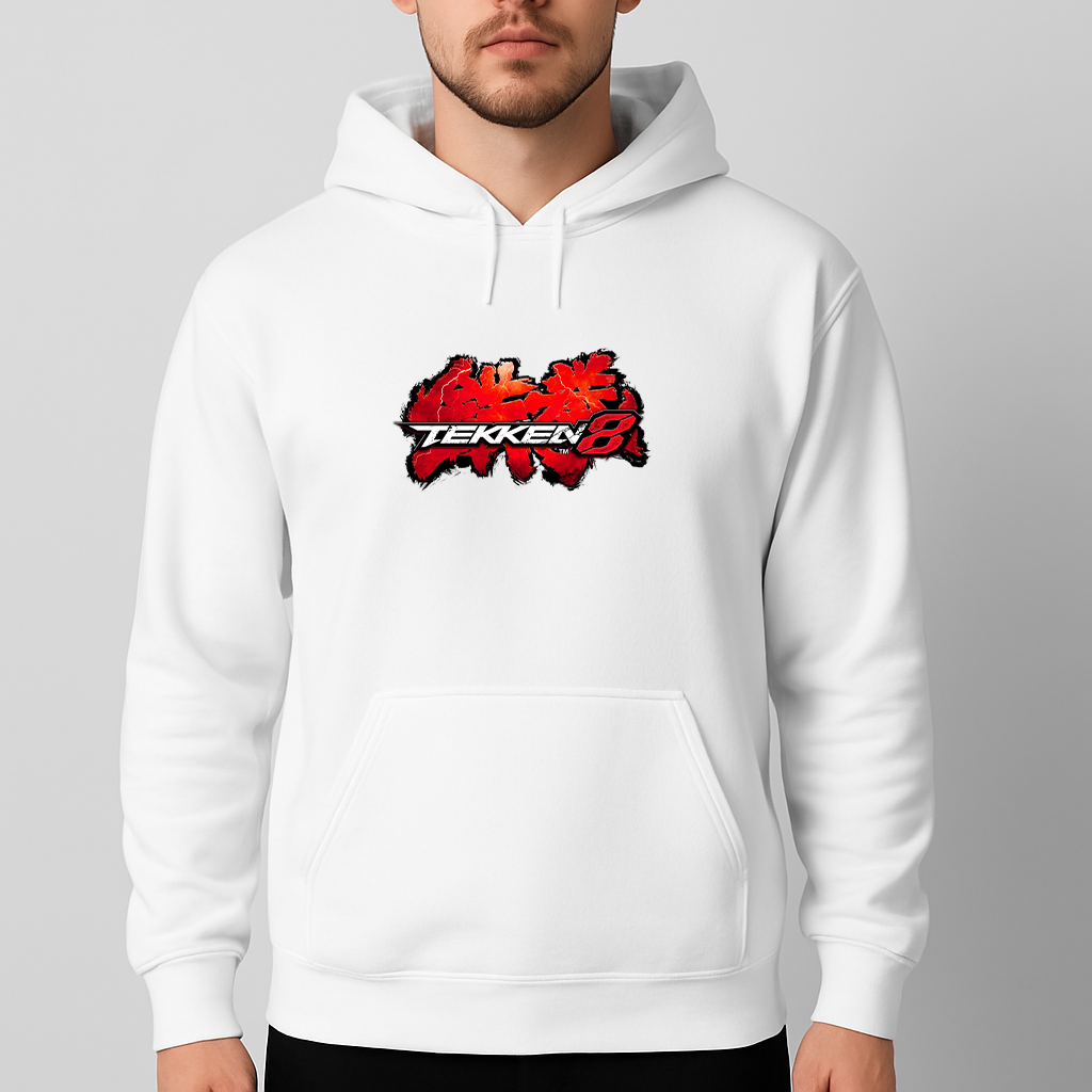 Men's Tekken 8 Game PS5 Pullover Hoodie