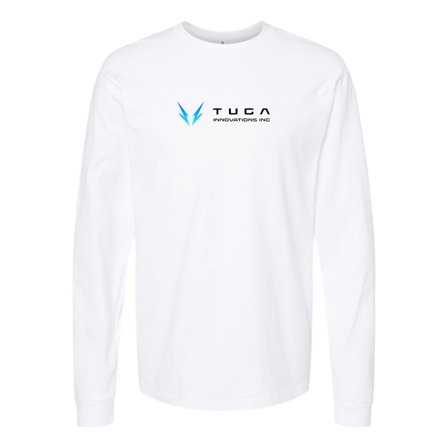 Youth TUGA Innovations Logo Cotton Long Sleeve T-Shirt