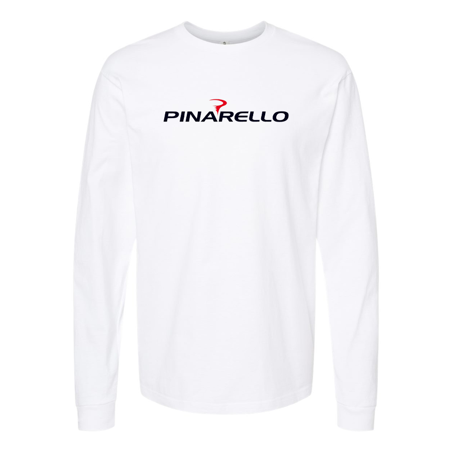 Youth Pinarello Logo Cotton Long Sleeve T-Shirt