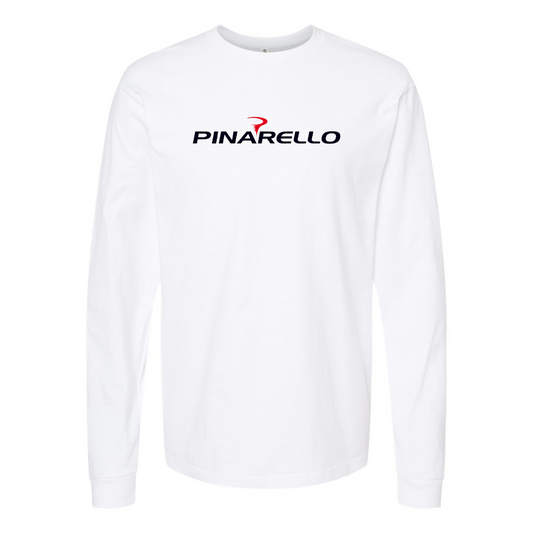 Youth Pinarello Logo Cotton Long Sleeve T-Shirt