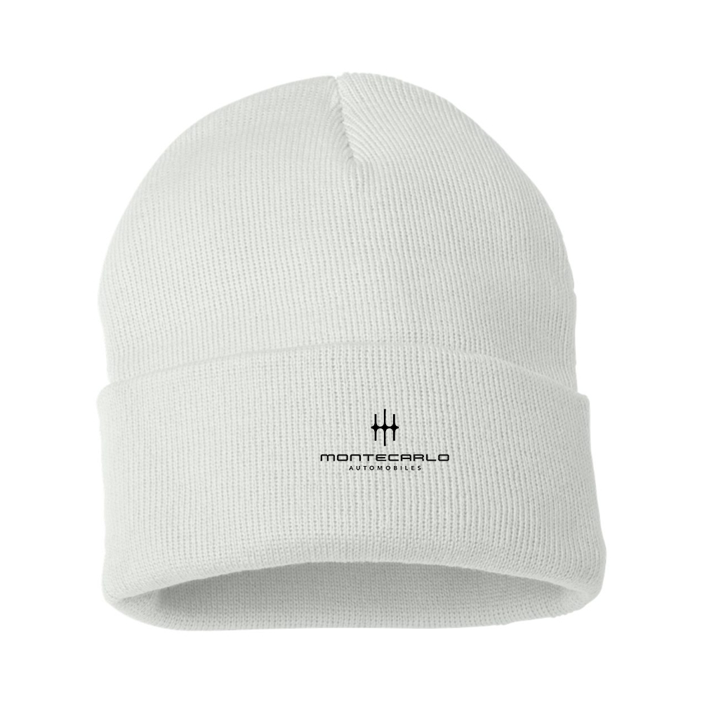 Monte Carlo Automobiles Logo Beanie Hat