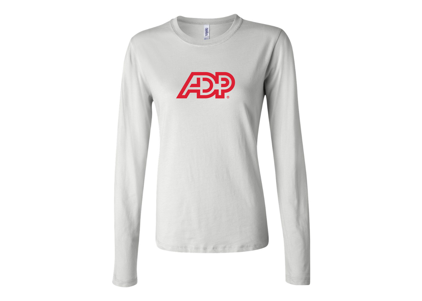BELLA CANVAS Women’s ADP Logo Jersey Long Sleeve Tee
