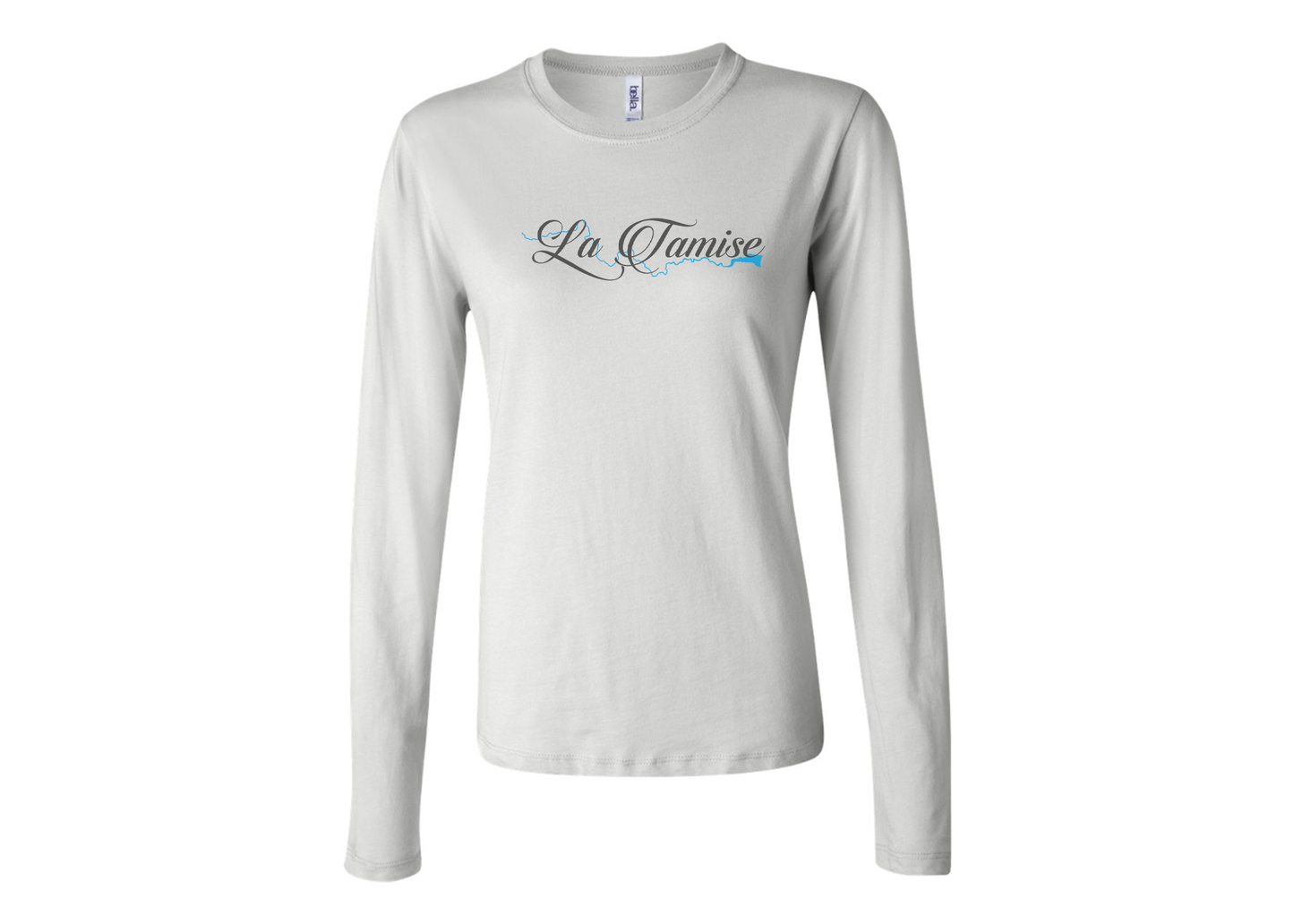 BELLA CANVAS Women’s La Tamise Logo Jersey Long Sleeve Tee