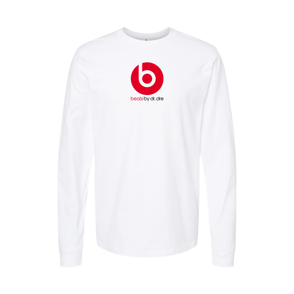 Youth Beats-by Dre Logo Cotton Long Sleeve T-Shirt