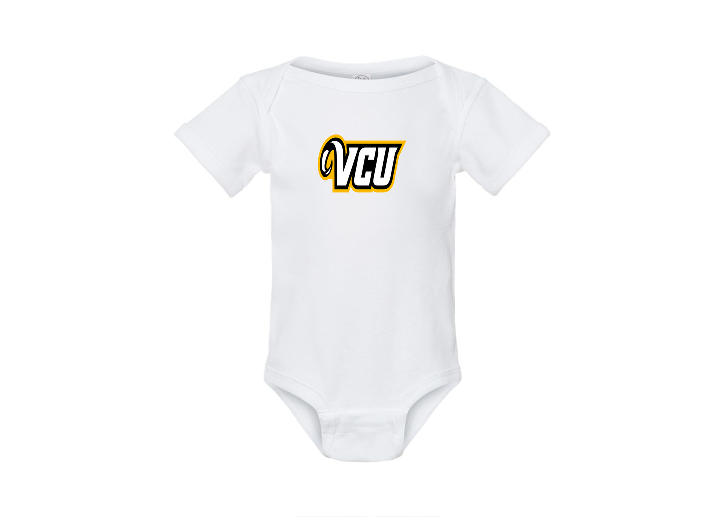 Virginia Commonwealth Rams Rabbit Skins Infant Baby Rib Bodysuit