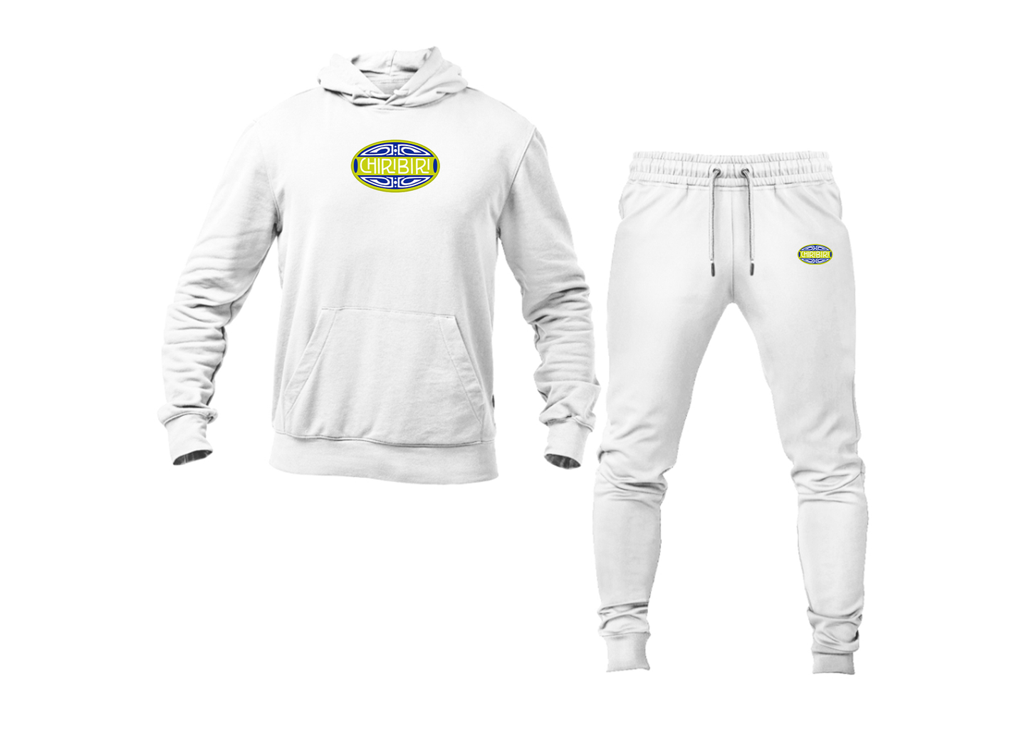 Men's Chiribiri Logo Hoodie Joggers Set