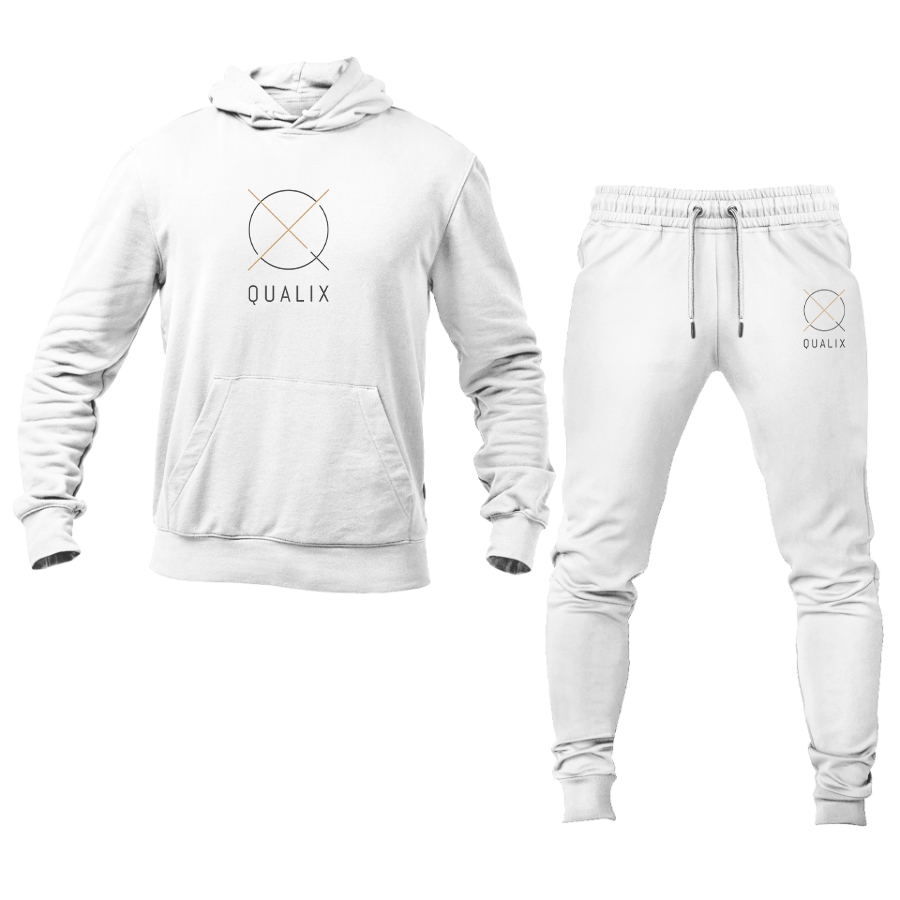 Men's QUALIX Logo Hoodie Joggers Set