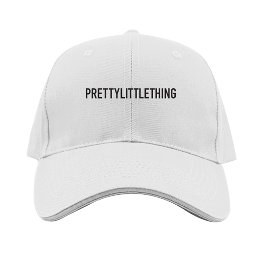 Pretty Little Thing Logo Dad Baseball Cap Hat