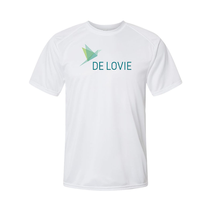 Men's De Lovie Logo Polyester T-Shirt