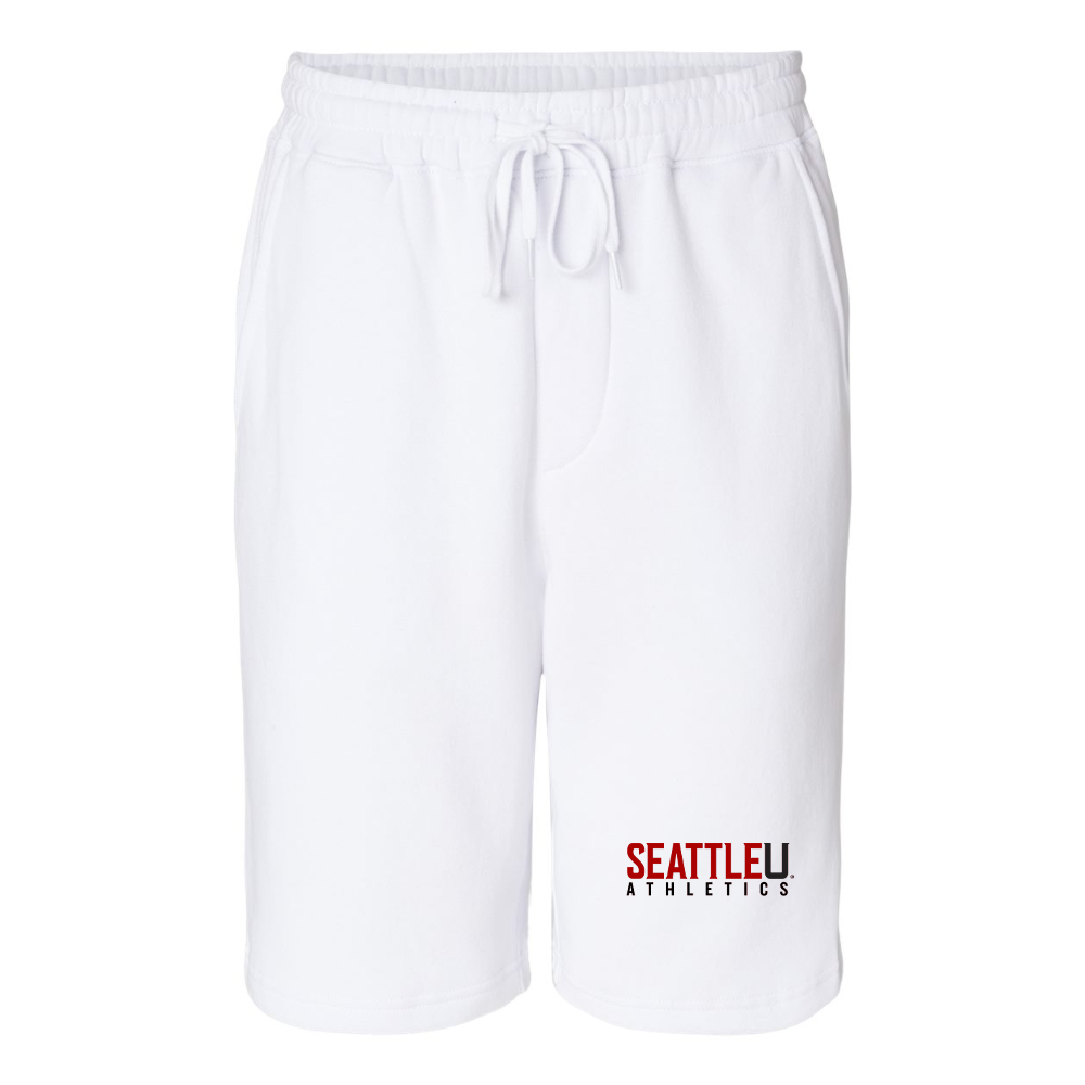 Men's Seattle Redhawks Logo Independent Trading Co Midweight Fleece Shorts