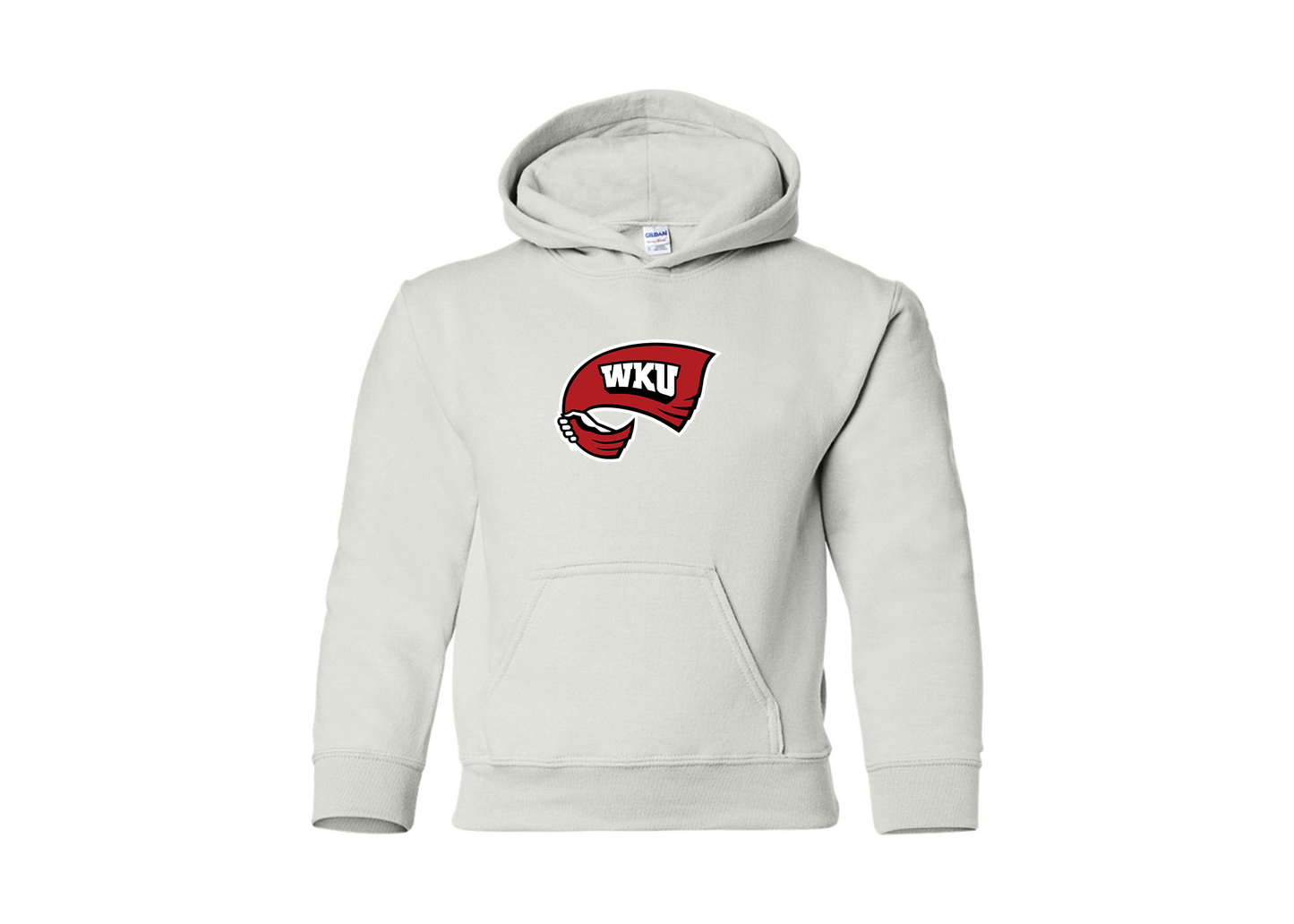 Youth Western Kentucky Hilltoppers Gildan Heavy Blend  Hooded Sweatshirt