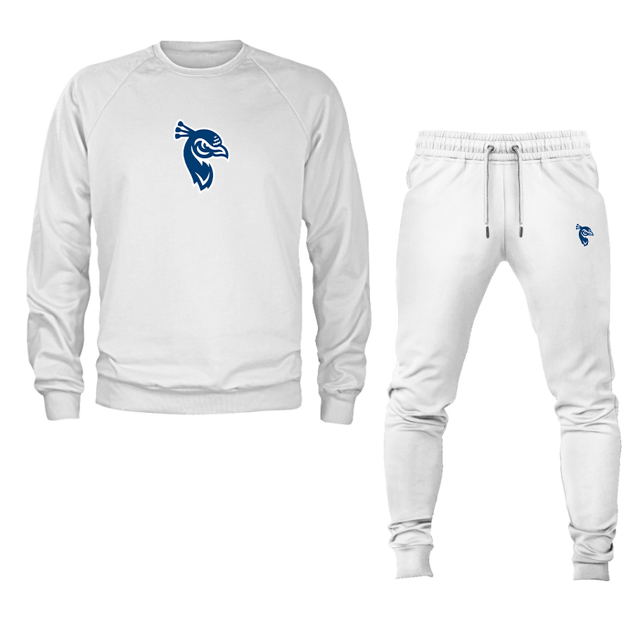 Men's Saint Peters Peacocks Logo Crewneck Sweatshirt Joggers Suit