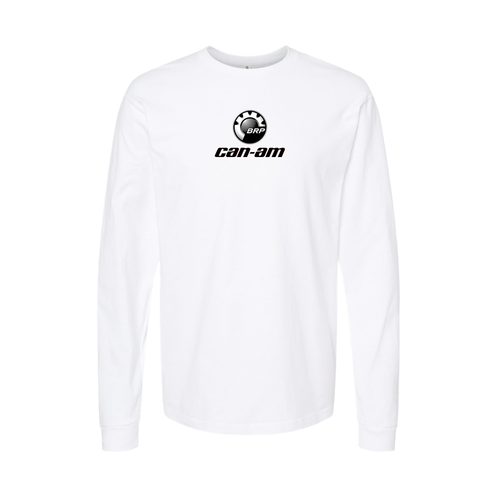 Youth Can-Am Logo Cotton Long Sleeve T-Shirt