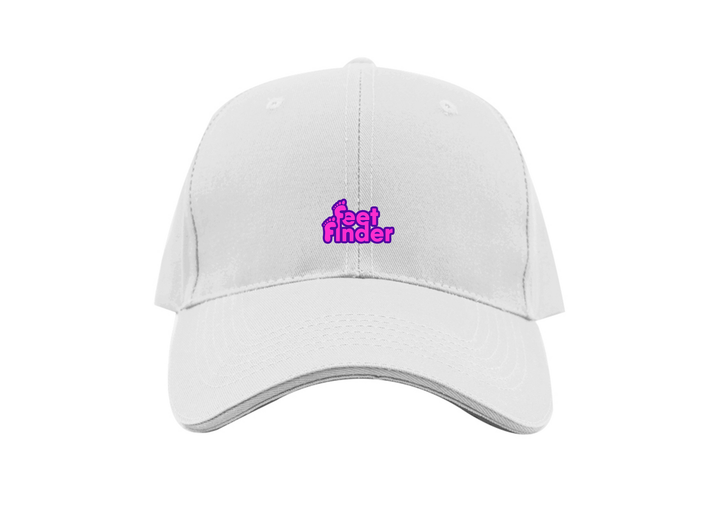 FeetFinder Logo Dad Baseball Cap Hat