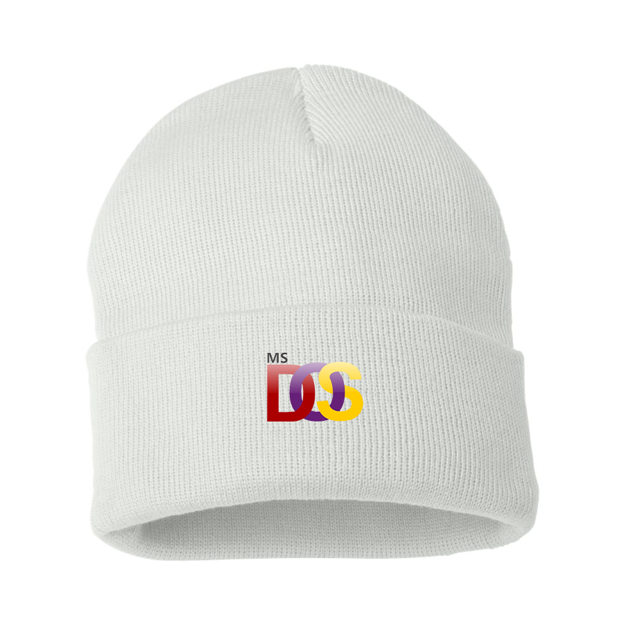 MS DOS Logo Beanie Hat
