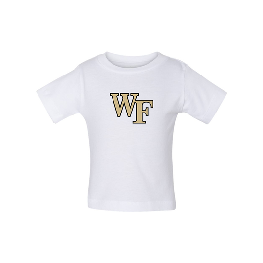 Wake Forest Demon Deacons BELLA CANVAS Infant Jersey Tee