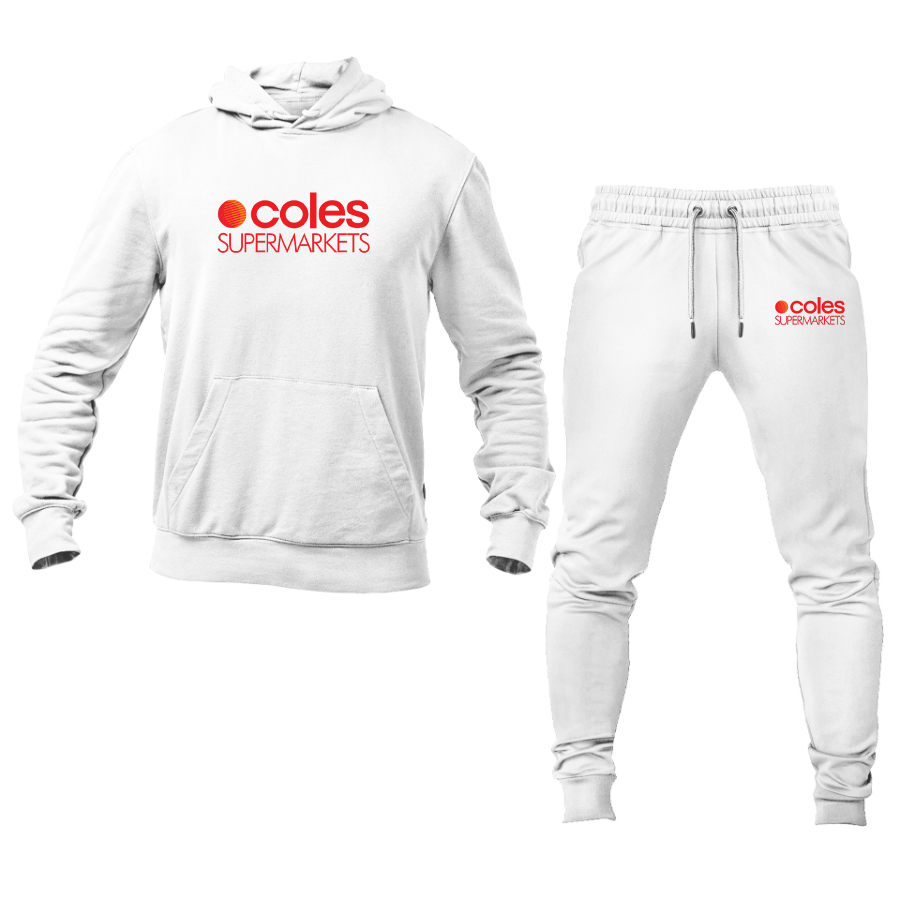 Men's Coles Supermarket Hoodie Joggers Set