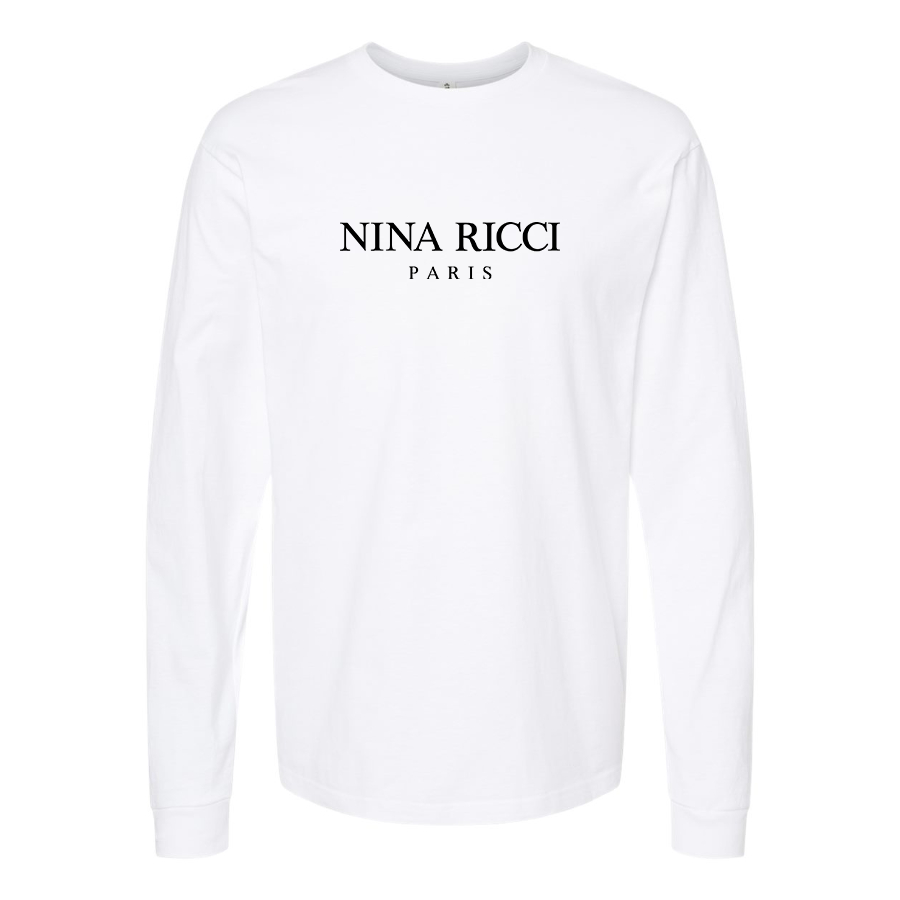 Youth  Nina Ricci Paris Logo Cotton Long Sleeve T-Shirt