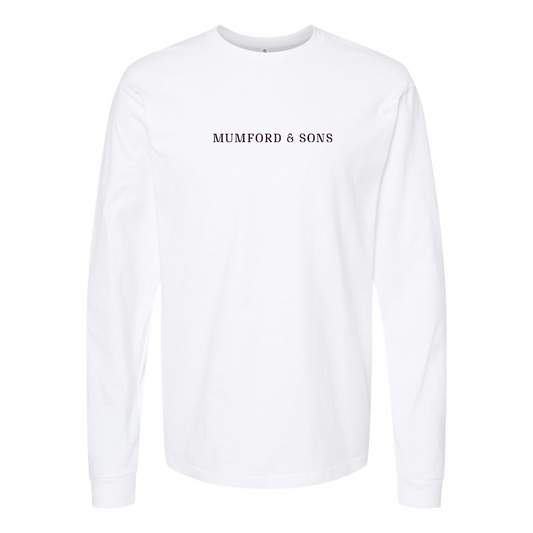 Men's Mumford & Sons Logo Long Sleeve T-Shirt
