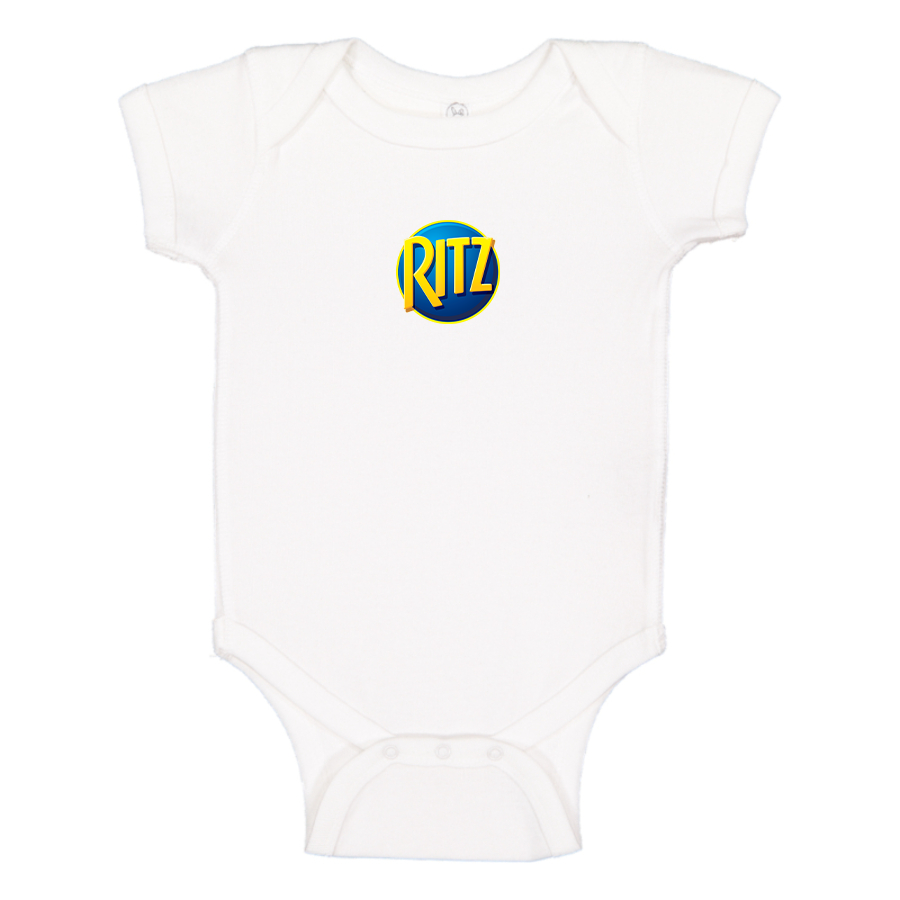 Ritz Crackers Logo Baby Romper Onesie