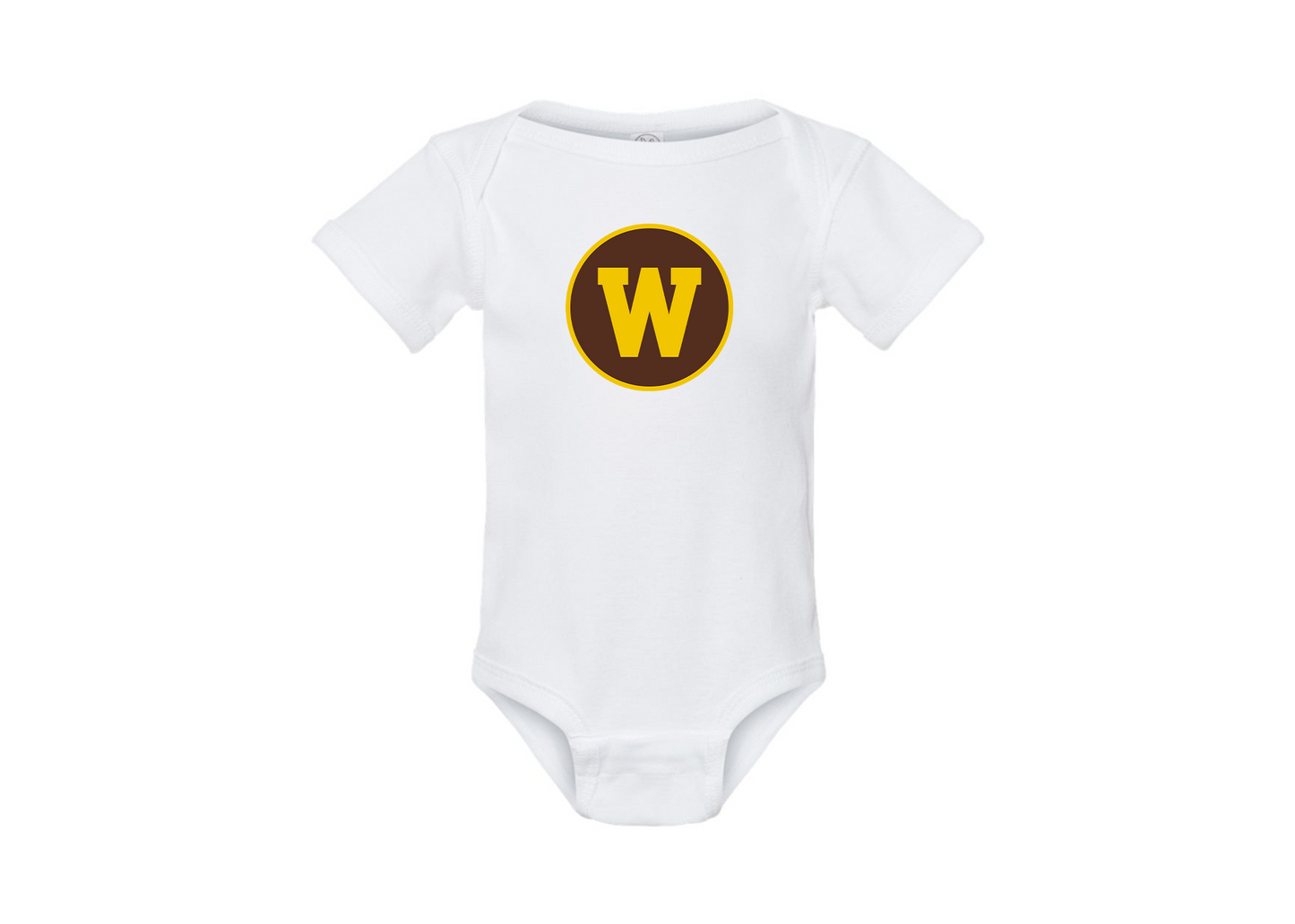 Western Michigan Broncos Rabbit Skins Infant Baby Rib Bodysuit