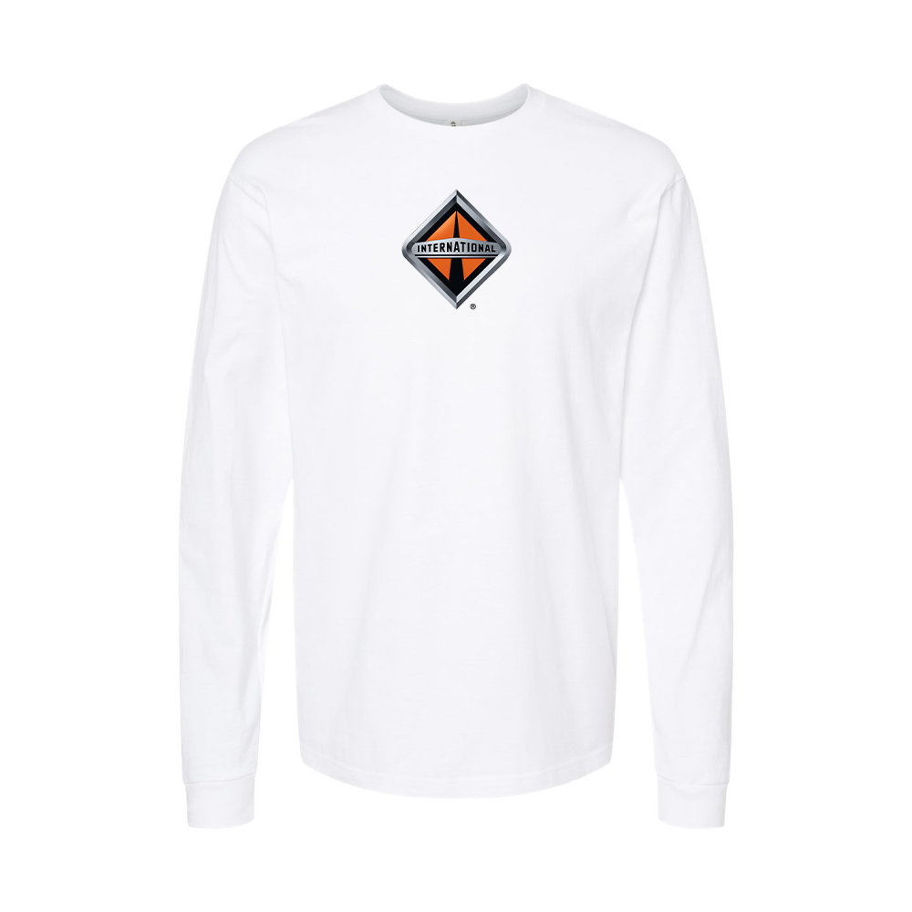 Men's International Trucks Logo Long Sleeve T-Shirt