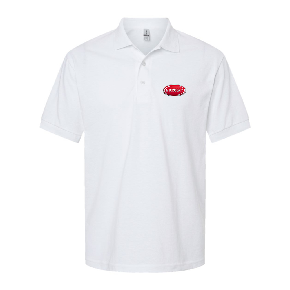 Men's Microcar Logo Dry Blend Polo